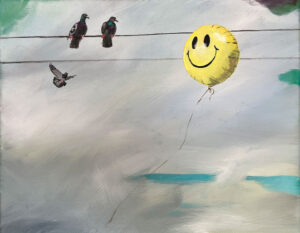 Curious Pigeons