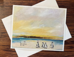 Greeting Card - Penguins