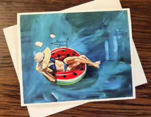 Greeting Card - Floaty